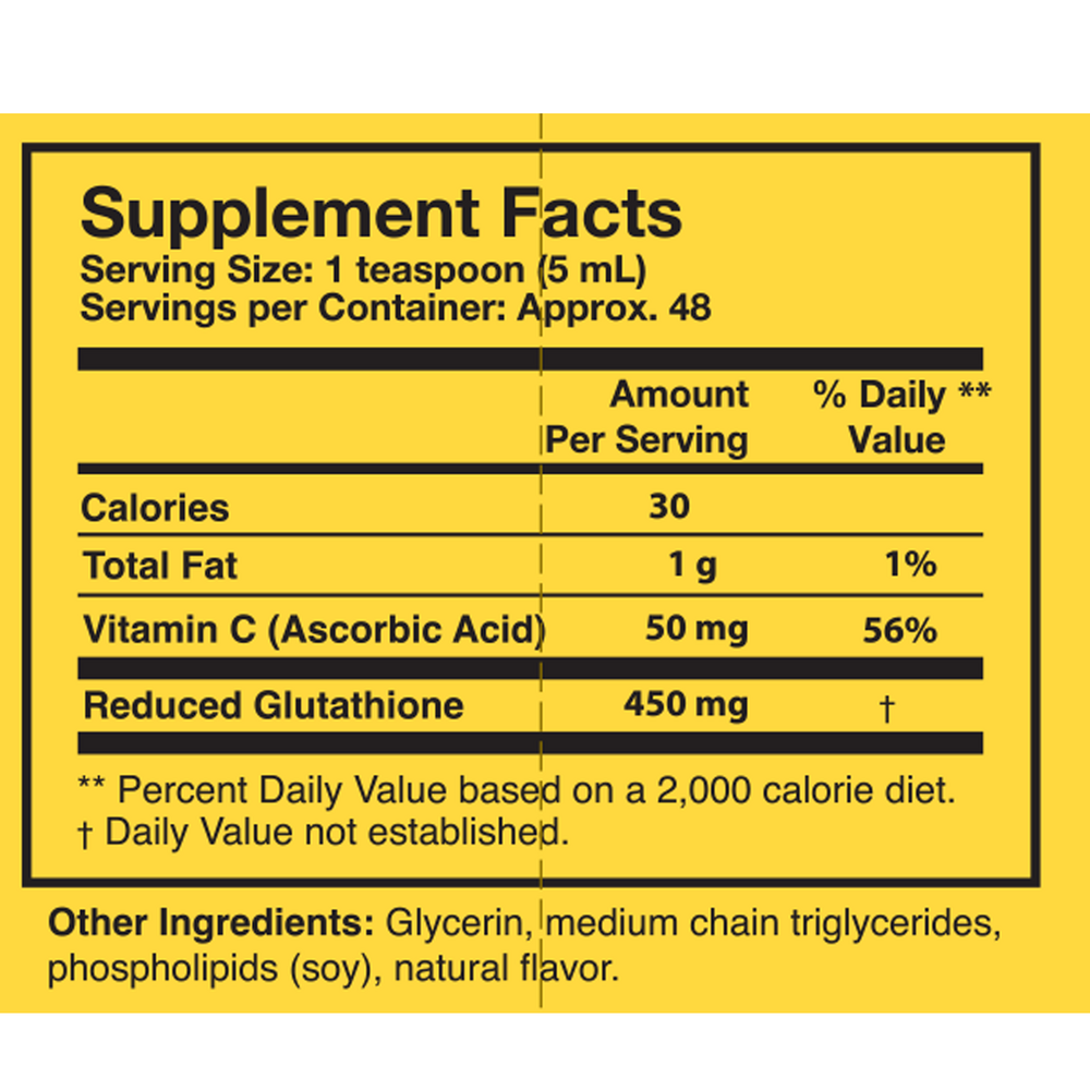Tri-Fortify Liposomal Glutathione Orange