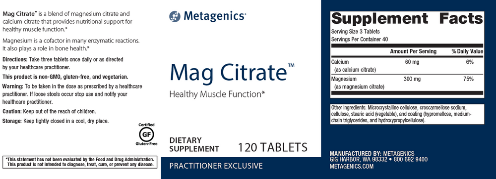 Mag Citrate
