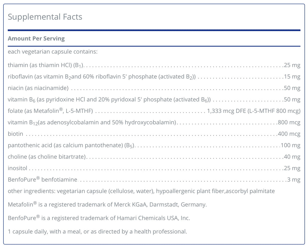PureGenomics B-Complex